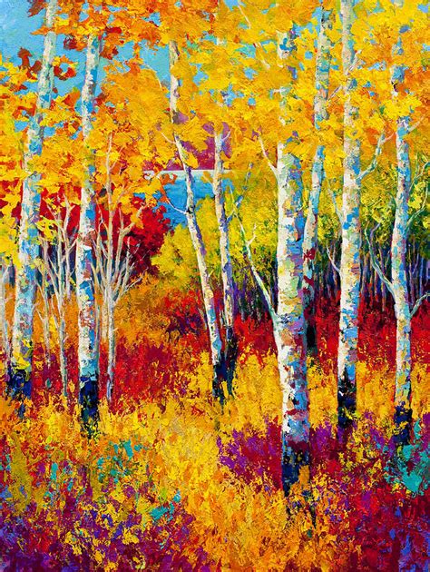Autumn Dreams Painting By Marion Rose Fine Art America