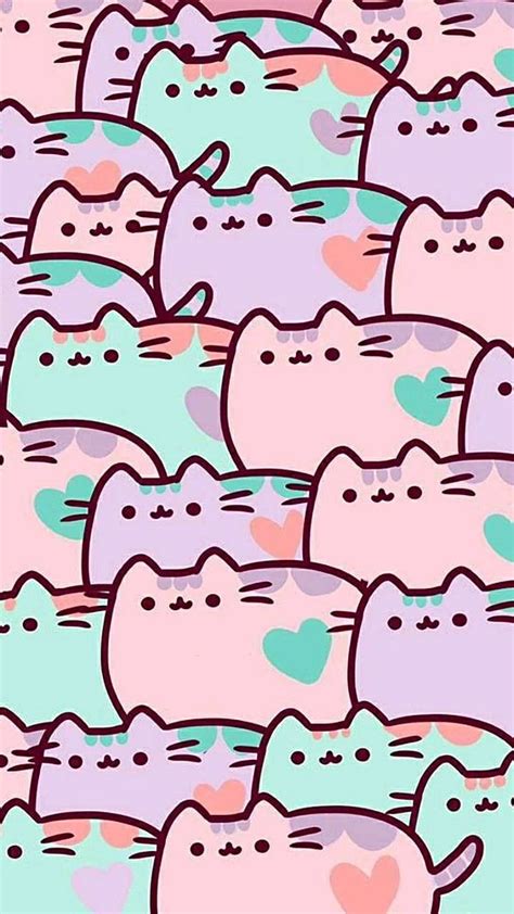 Pastel Cat Kawaii Pusheen Cute Pusheen Cat Hd Phone Wallpaper Pxfuel