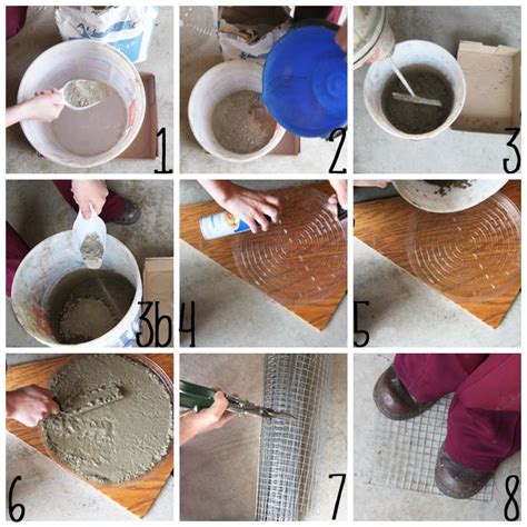 Easy tutorial, Cement crafts, Diy déco