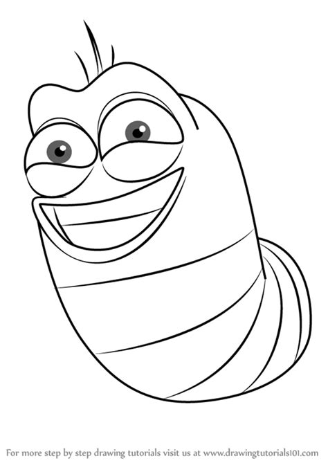 Larva Coloring Pages Coloring Home