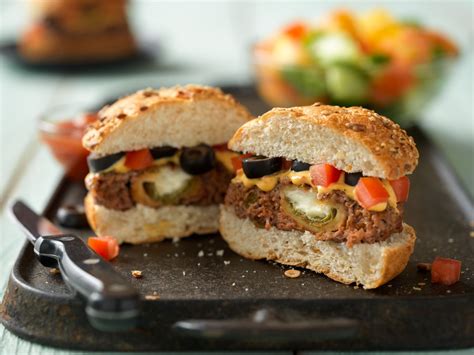 Cheesy Jalapeño Pepper Stuffed Burgers Check out this recipe and more