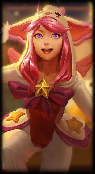 Lux's next attack ignites the energy, dealing bonus magic damage (depending on lux's level) to the target. Pajama Guardian Lux - League of Legends skin - LoL Skin