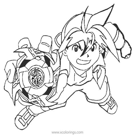 Beyblade Coloring Page Coloring Pages