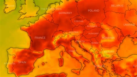 a record breaking heat wave cooks europe