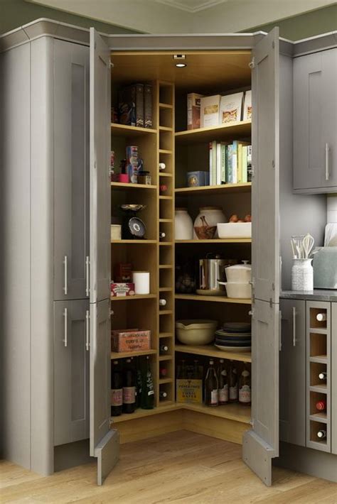 Their drawers are super fine, offering users easy storage to speed up and increase cooking efficiency. 21 Pantry Ideas - Larder Cupboard Ideas For Every Kitchen