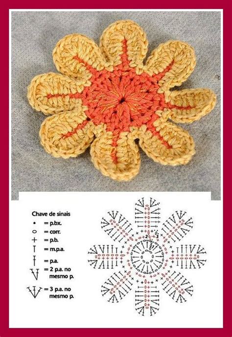 9 Patrones De Flores Al Crochet Diy Paso A Paso Crochet Diy