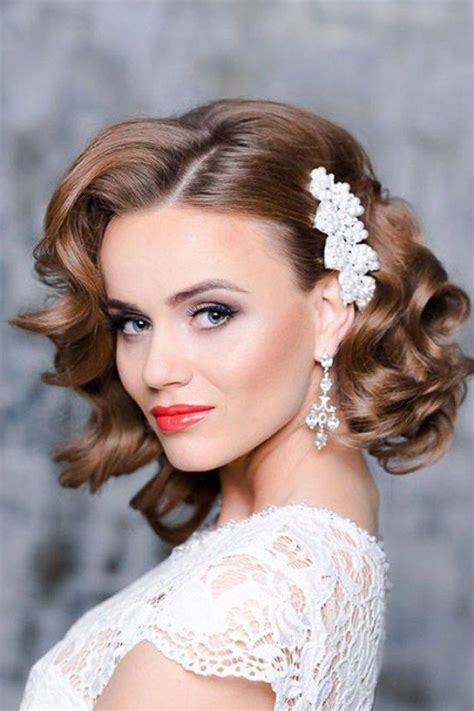 Unique Bridesmaid Hairstyles For Short Curly Hair Hairstyles Inspiration Best Wedding Hair For