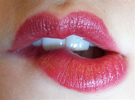 People 1858x1371 Mouths Lipstick Red Lipstick Biting Lip Closeup Juicy