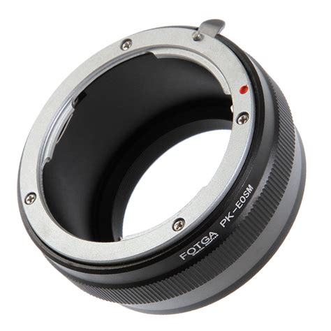 fotga adapter für pentax pk k mount lens to canon eos ef m m2 m3 m6 m10 m50 m100 ebay