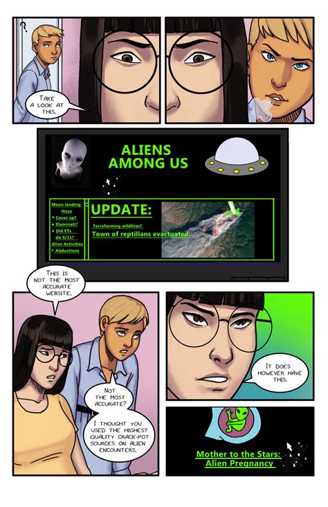 Alien Pregnancy Comic Page 36 by ghan6780 on DeviantArt