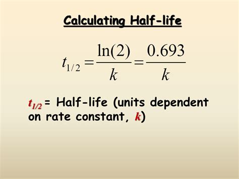 How To Calculate Half Lives Examples Haiper