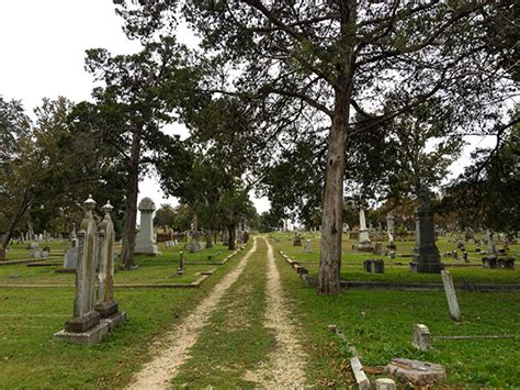 Oakwood Cemetery Austin Texas The Cultural Landscape Foundation
