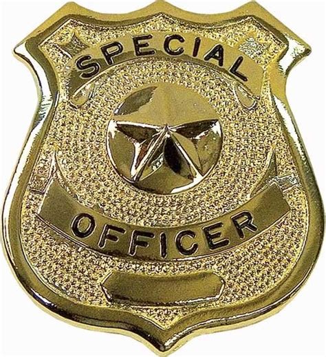 Золотой жетон специального офицера Rothco Special Officer Badge Gold 1906