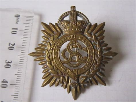 New Zealand Ww2 Era Nz Army Service Corps Cap Badge