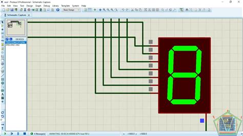 Proteus And Arduino Tutorial Arduino And Seven Segment Display Simulation Youtube