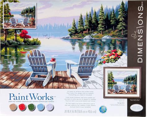 Dimensions Paintworks Paint By Numbers Kit For Adults And Kids