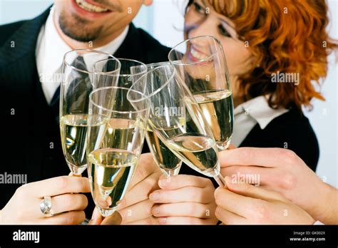 Toast With Champagne Stock Photo Alamy
