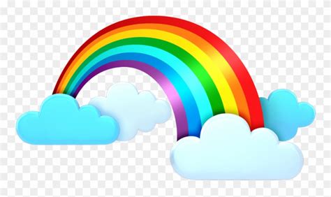 Clipart Rainbow Cloud Clipart Rainbow Cloud Transparent Free For