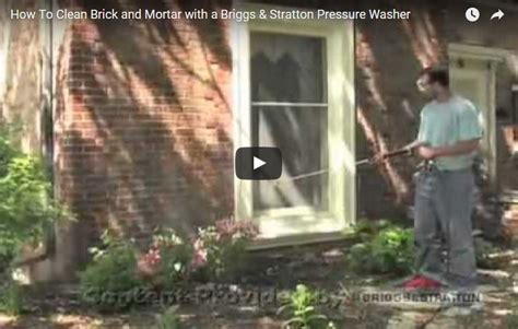 How to Clean Brick and Mortar with a Pressure Washer ...