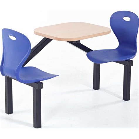 Our range of tables for canteens have been manufactured to a high standard and so can withstand rigorous use during busy periods. Leicester Table and Chair Canteen Unit, Plastic seats wipe ...