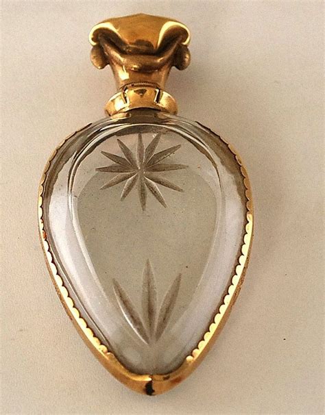 Encontrarás artículos nuevos o usados en botella de perfume botellas decorativas en ebay. Gold and Rock Crystal Perfume Scent Bottle - C 1780 ...