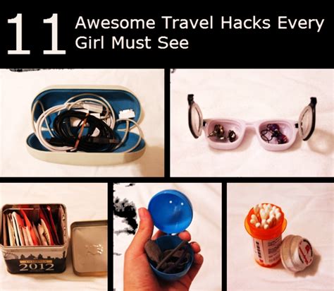 11 Awesome Travel Hacks Every Girl Must See Before Packing Another Bag