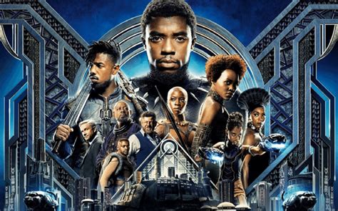 The Official Poster For The Black Panther Movie Portrays All The Key