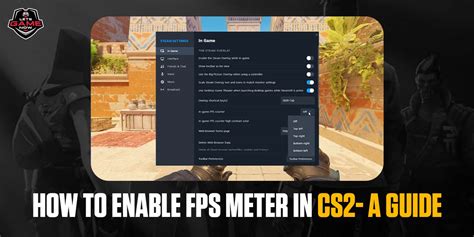 How To Enable Fps Meter In Cs2 A Guide