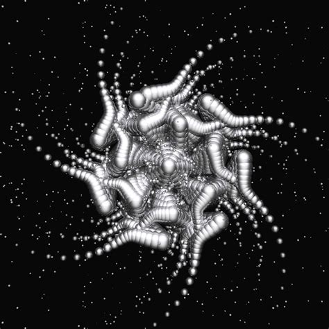 Visualization Of A Fractal Structure Life By Soul