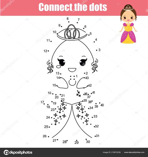 Connect Dots Children Educational Drawing Game Dot Dot Numbers Game Images