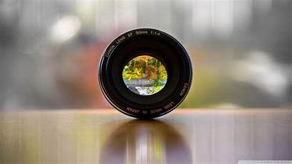 Canon Lens Through Wallpapers Camera Background Desktop