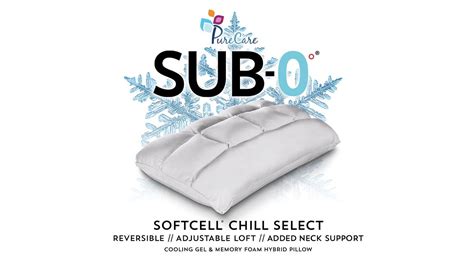 Purecare Sub 0°® Softcell Chill Select Pillow Youtube
