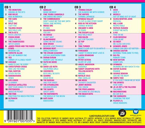 80 Hits Of The 80s 4cd Warner Music Australia Store