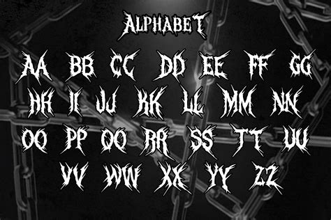 Survivor Metal Font Masterbundles