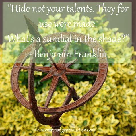 Motivational Monday- Use Your Talents