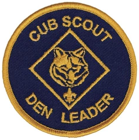 Den Leader Patch Bsa Cac Scout Shop