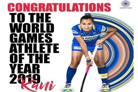 Rani rampal indian women hockey team captain. Rani Rampal named 2019 World Games Athlete of the Year ...