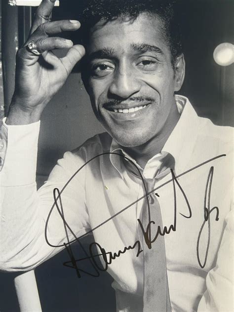 Sammy Davis Jr Signed Photo
