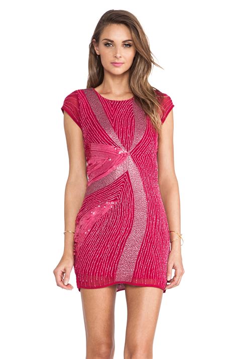 mlv juliette embellished dress in pink lyst