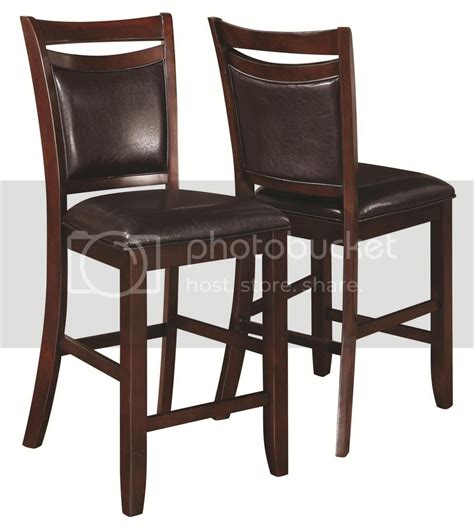 The chateau de ville counter height chairs are great for kitchen counters or living room bar tables. Upholstered Counter Height Dining Chairs by Coaster ...