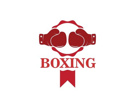 Boxing Logo Vector Icon Illustration Challenge First Action Vector