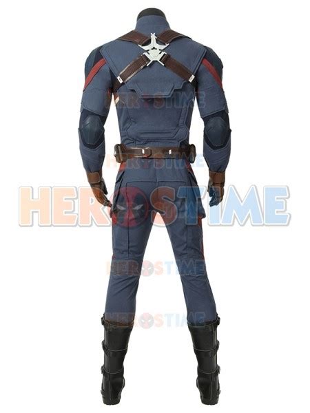 Traje De Capitán América Traje De Steven Rogers De Avengers Endgame