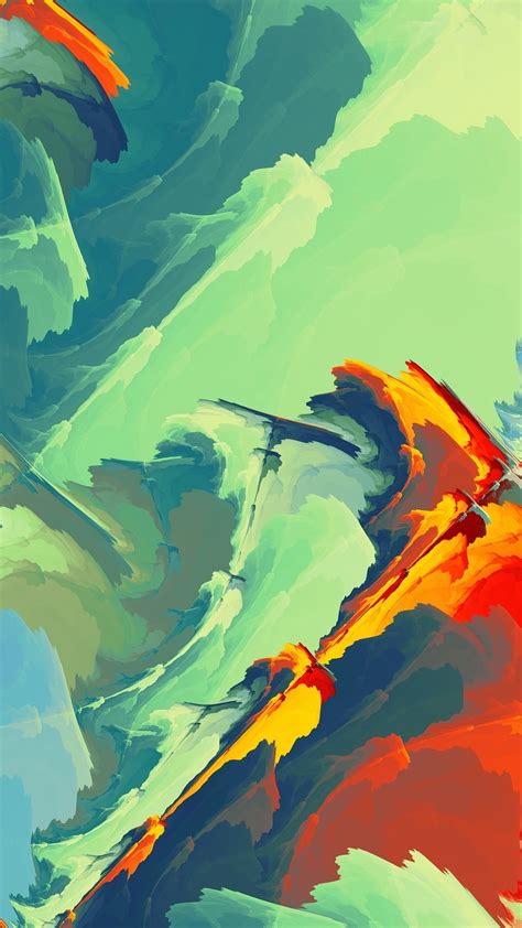 Download 1080x1920 Wallpaper Strains Abstract Artwork