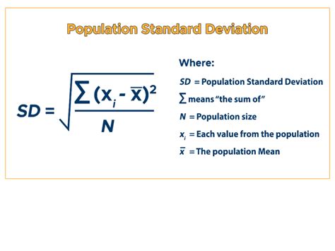 How To Calculate Standard Deviation Using Mean Haiper