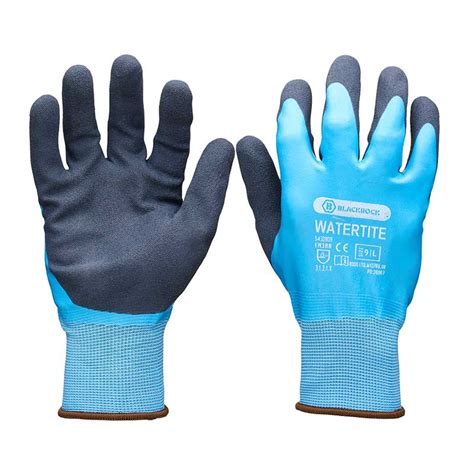 Blackrock 54309 Watertite Latex Coated Wet Gloves Uk