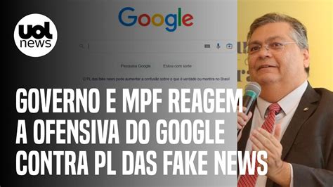 Google X PL 2630 Governo Lula E MPF Reagem A Ofensiva Do Google Contra