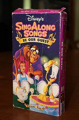 Disneys Sing Along Songs Beauty And The Beast Be Our Guest Vhs My XXX Hot Girl