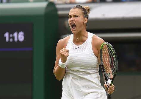 Second Seed Sabalenka Opens Wimbledon With Crushing Win Over Niculescu Reuters