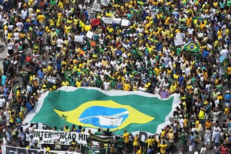 Mass Protests Across Brazil Reflect Anger At President Wsj