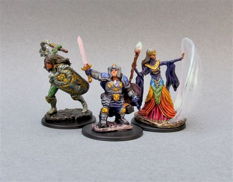Th Group Of Random Speed Painted Dnd Minis R Minipainting